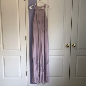 Lavender long dress